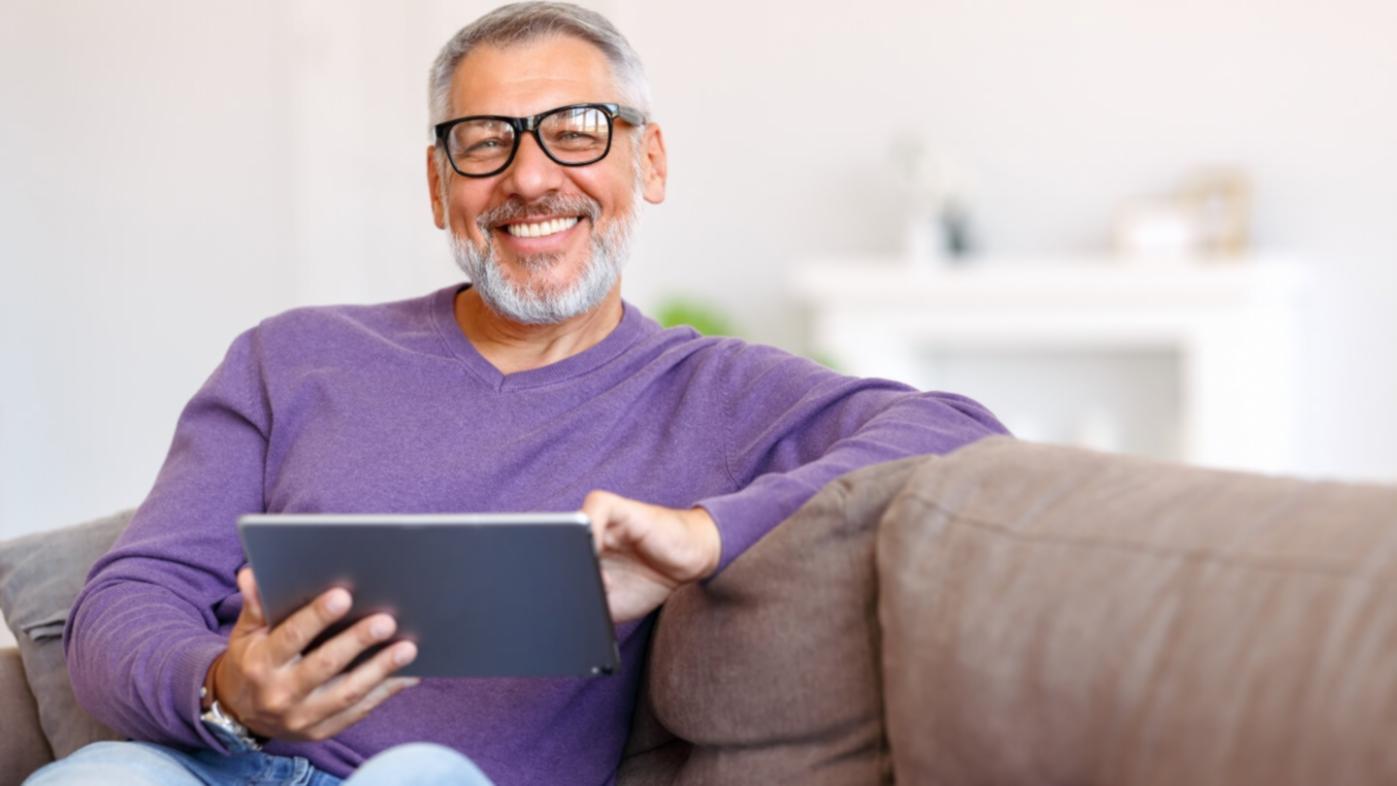 Investment analysis workspace showing financial documents and data visualization tools